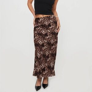 Princess Polly Brown and Black Animal Print Dress